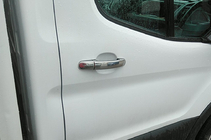Ford Custom 2013-2022 Cubiertas de Manijas Cromadas Carmos (Acero Inoxidable) foto 9