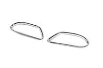 Mercedes ML W163 1997-2005 Cubiertas cromadas para faros antiniebla (2 uds, plastico) foto 2