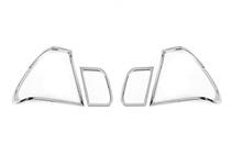 BMW 3 Series E46 1998-2006 Cubiertas cromadas para luces traseras (2 uds) foto 2