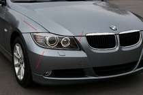 BMW 3 Series E90/E91 2005-2011 Cubiertas de Faros Cromadas (2 uds., Plástico) foto 1