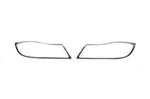 BMW 3 Series E90/E91 2005-2011 Cubiertas de Faros Cromadas (2 uds., Plástico) foto 3