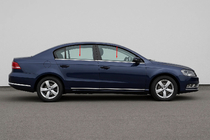 Volkswagen Passat B7 2012-2015 Molduras de Ventanas SD/SW Acero Inoxidable foto 1