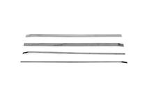 Peugeot Partner Tepee 2008-2018 Molduras de acero inoxidable para puertas correderas (4 uds.) Carmos - Acero Inoxidable Turco foto 3
