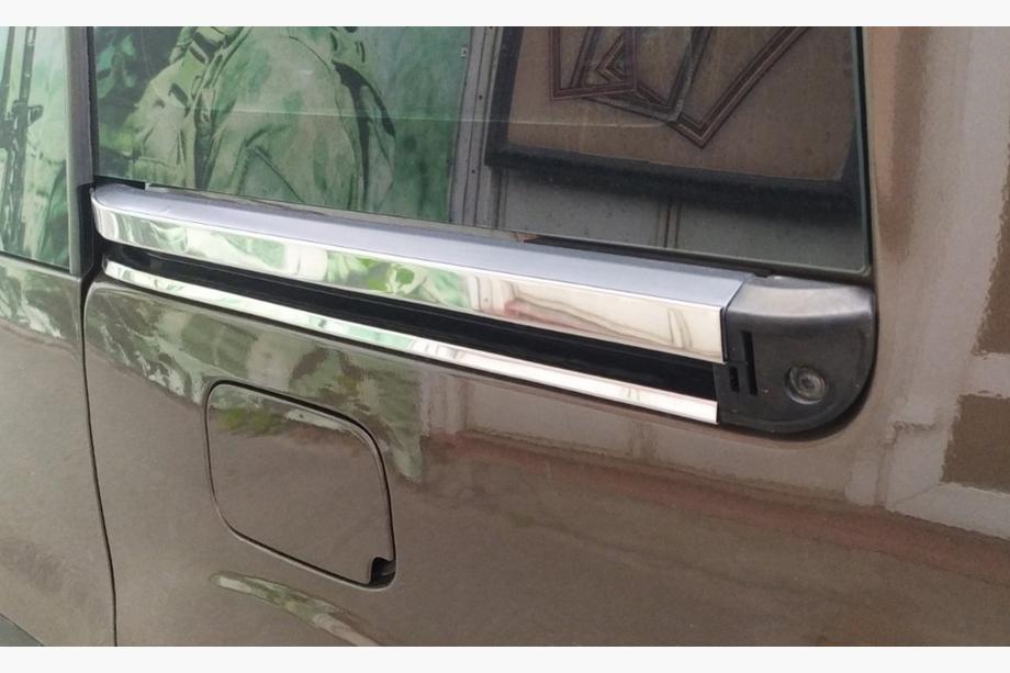 Peugeot Partner Tepee 2008-2018 Molduras de acero inoxidable para puertas correderas (4 uds.) Carmos - Acero Inoxidable Turco Image