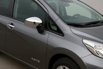Nissan Note 2012-2020 Cubiertas de Espejos (2 uds, ABS) foto 1