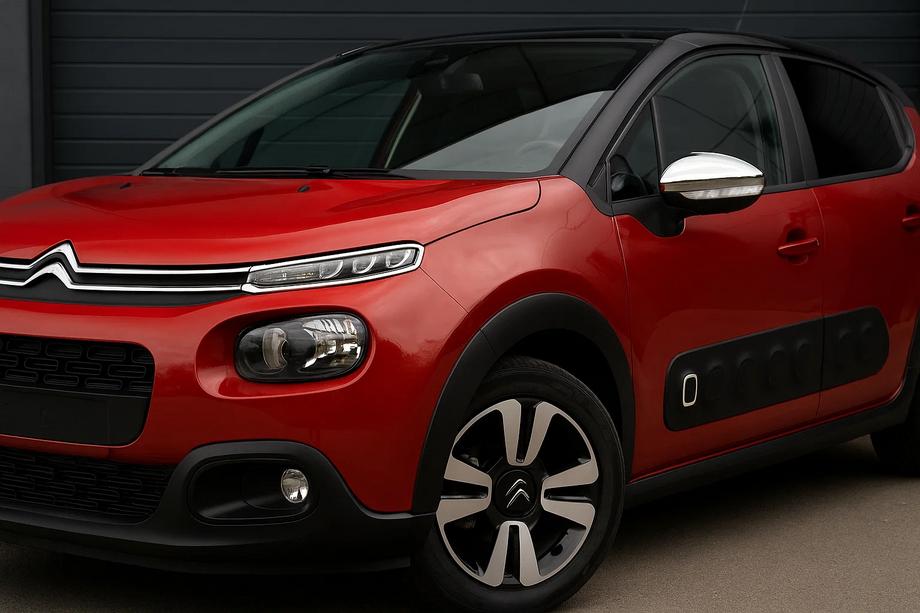 Citroen C-3 2016-2023 Cubiertas de Espejos (2 uds, Acero Inoxidable) Carmos - Acero Inoxidable Turco Foto 3