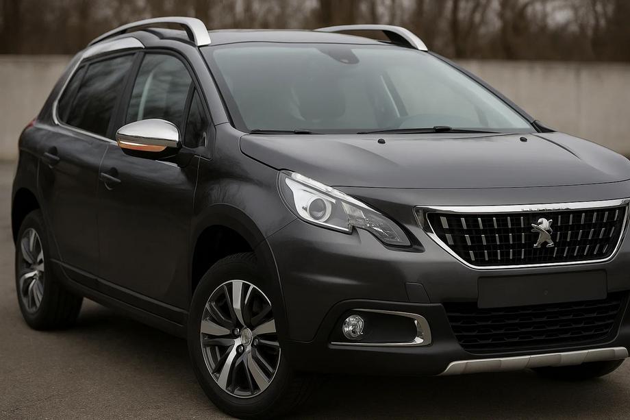 Peugeot 2008 2013-2019 Cubiertas de Espejos 2016-2019 (2 uds, Acero Inoxidable) Image