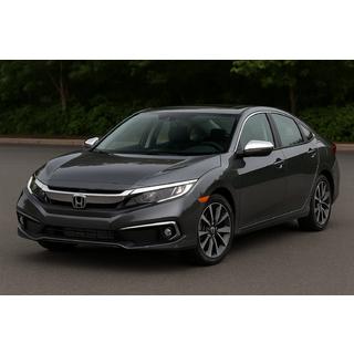 Cubiertas de Espejos (2 uds, Acero Inoxidable) Honda Civic Sedan 2021- foto 3