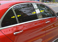Mercedes C-class W206 2022- Molduras de Acero Inoxidable para Pilares de Puerta foto 1