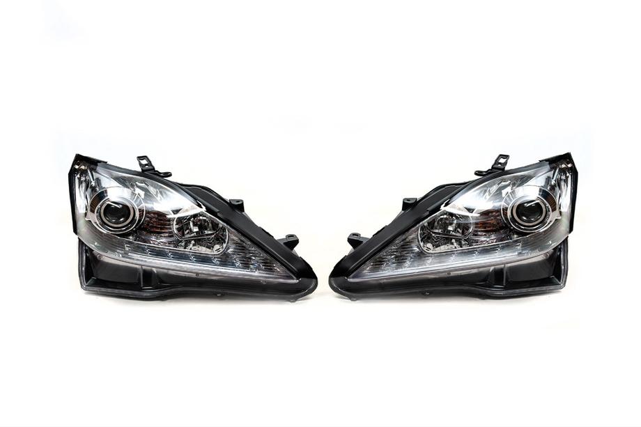 Lexus IS 2005-2013 Faros Delanteros OEM V2 Silver (2 uds) Image