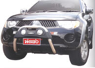 Mitsubishi L200 2006-2015 Defensa delantera A124551 sin soportes (acero inoxidable) foto 1