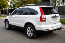Honda CRV 2007-2011 Barras de techo grises (OEM) foto 1