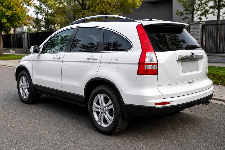 Honda CRV 2007-2011 Barras de techo grises (OEM) Image