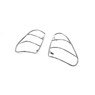 Protectores de pilotos traseros (acero inoxidable, 2 uds) Mitsubishi L200 2006-2015 foto 2