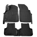 Audi Q7 2015–2026 Alfombrillas de goma Stingray 3D (5 uds, poliuretano) foto 1