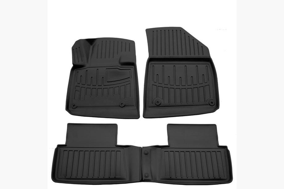 Citroen C-5 2008-2017 Alfombrillas de goma Stingray 3D (4 uds, poliuretano) Image