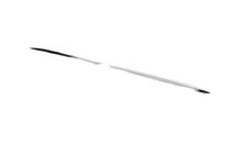 Mercedes E-class W213 2016-2023 Tira cromada para parachoques trasero 2020+ (acero inoxidable) foto 3