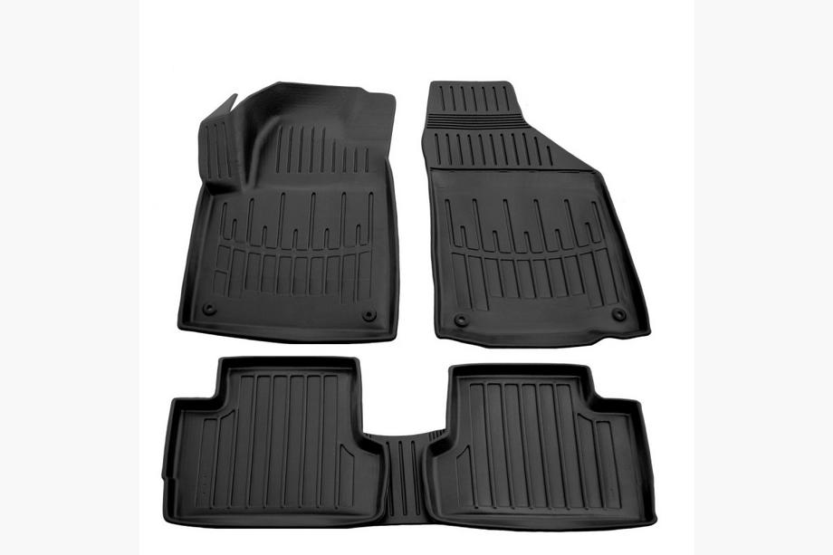 Jeep Cherokee KL 2013- Alfombrillas de goma Stingray 3D (5 uds, poliuretano) Image