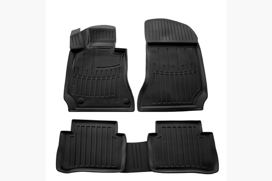 Mercedes E-class W212 2009-2016 Alfombrillas de goma Stingray 3D (5 uds, poliuretano) Image