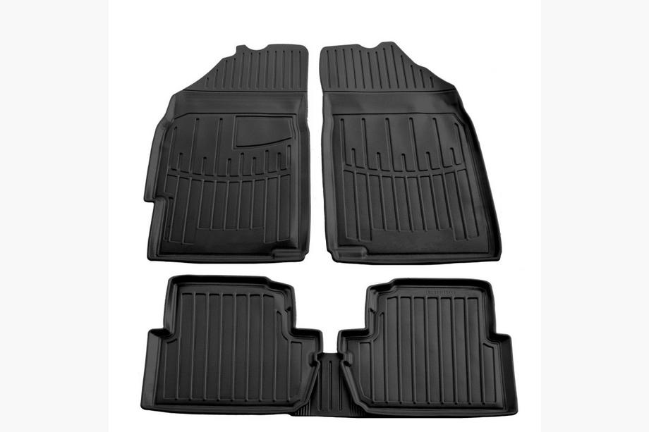 Chevrolet Spark 2009-2015 Alfombrillas de goma Stingray 3D (5 uds, poliuretano) Image