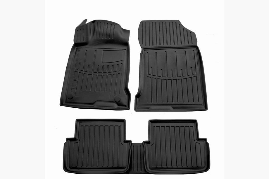 Renault Laguna 2007-2015 Alfombrillas de goma Stingray 3D (5 uds, poliuretano) Image