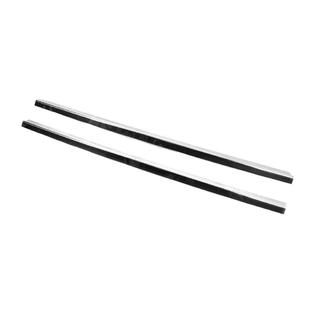 Molduras exteriores de ventanas (2 uds, acero inoxidable) Hyundai H300, H1, Starex 2008-2020 foto 3