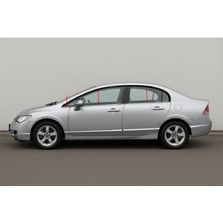 Molduras inferiores de ventana acero inoxidable (6 uds) Honda Civic Sedan VIII 2006-2011 foto 1