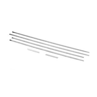 Molduras inferiores de ventana acero inoxidable (6 uds) Honda Civic Sedan VIII 2006-2011 foto 2