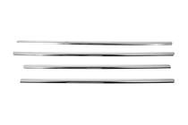Mercedes C-class W203 2000-2007 Molduras de Ventanas Acero Inoxidable foto 2
