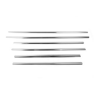 Molduras de Ventanas Acero Inoxidable Mercedes C-class W203 2000-2007 foto 4