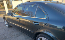 Mercedes E-сlass W211 2002-2009 Molduras de Ventanas Acero Inoxidable foto 9