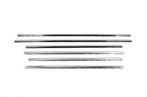 Mercedes E-сlass W211 2002-2009 Molduras de Ventanas Acero Inoxidable foto 3