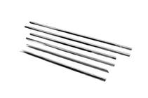 Mercedes E-сlass W211 2002-2009 Molduras de Ventanas Acero Inoxidable foto 4