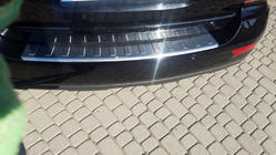 Mercedes ML W164 2005-2011 Protector de Parachoques Trasero OmsaLine Acero Inoxidable foto 2