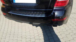 Mercedes ML W164 2005-2011 Protector de Parachoques Trasero OmsaLine Acero Inoxidable foto 1