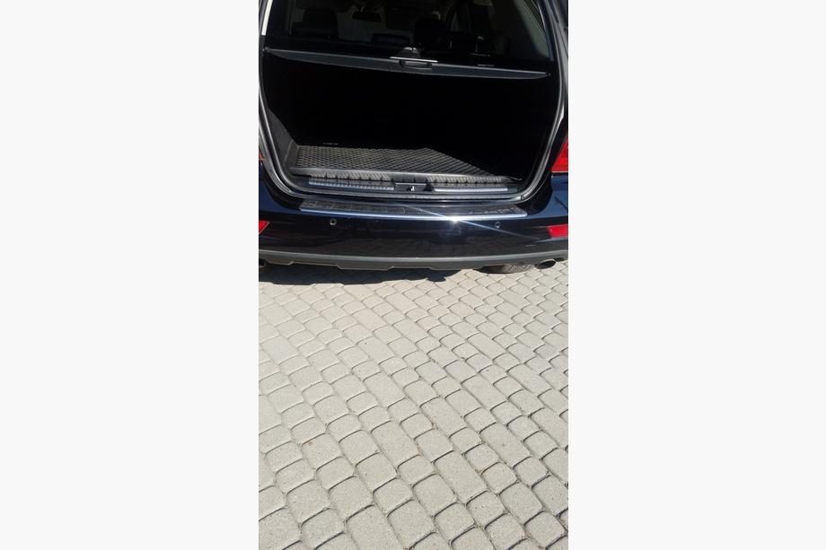 Mercedes ML W164 2005-2011 Protector de Parachoques Trasero OmsaLine Acero Inoxidable Mate Foto 5