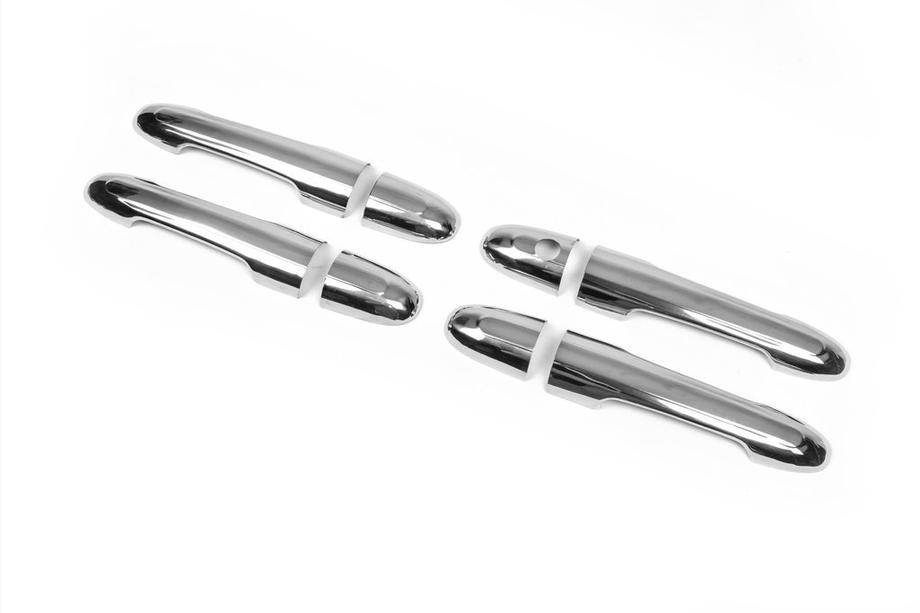 Mercedes Vaneo W414 2001-2005 Cubiertas de Manijas Cromadas (4 uds., Acero Inoxidable) Image