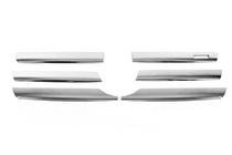 Mercedes Sprinter W901/902/903/904/905 1995–2006 Cubiertas de rejilla anchas (2002-2006, 6 piezas, acero inoxidable) foto 3