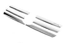 Mercedes Sprinter W901/902/903/904/905 1995–2006 Cubiertas de rejilla anchas (2002-2006, 6 piezas, acero inoxidable) foto 4