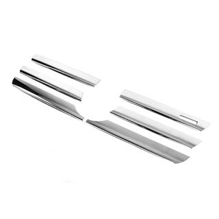 Cubiertas de rejilla anchas (2002-2006, 6 piezas, acero inoxidable) Mercedes Sprinter W901/902/903/904/905 1995–2006 foto 4
